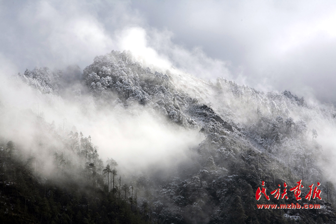 3. 封山时期的独龙江山区。