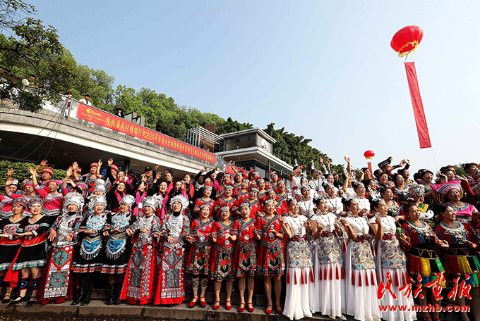 美从漓江来~广西壮族自治区建设铸牢中华民族共同体意识示范区2024年民族团结进步宣传月启动! 图片报道 第3张-民族画报