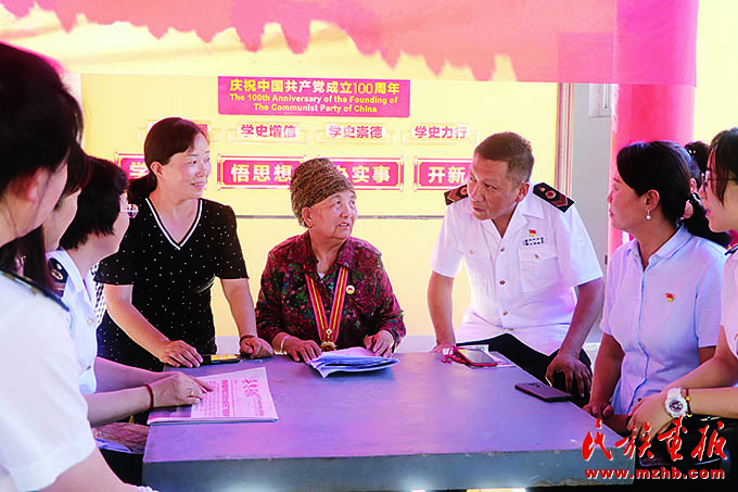 王兰花：做志愿服务亦如“兰花芬芳”可以浸润更多人 同心筑梦 第2张
