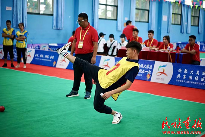 用体育之光浇灌民族团结进步之花——云南省第十二届少数民族传统体育运动会前两个阶段赛事结束 图片报道 第4张