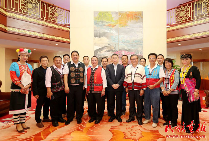 潘岳会见台湾少数民族代表团 时政要闻 第1张