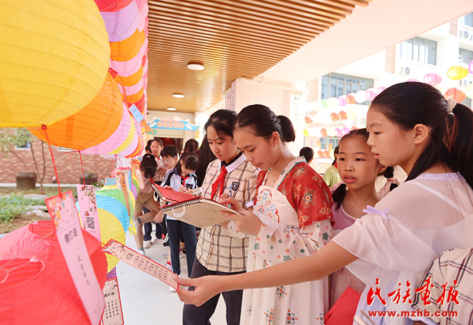 广西南宁市体强路小学：开展校园特色活动迎中秋 图片报道 第3张